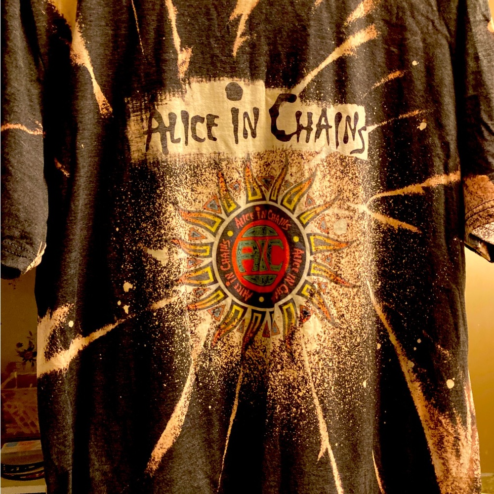 Alice and Chains ti dyed T-Shirt